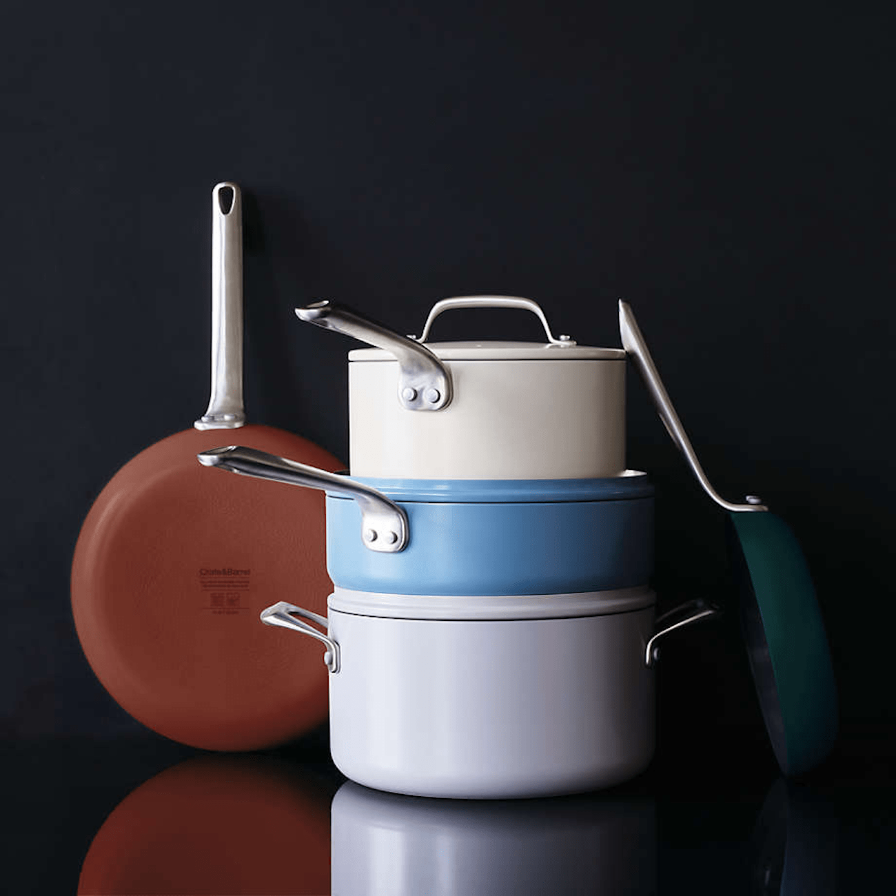 Crate & Barrel cookware set