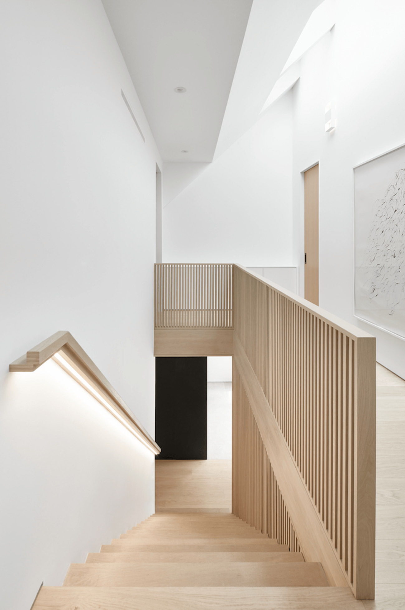second floor staircase
