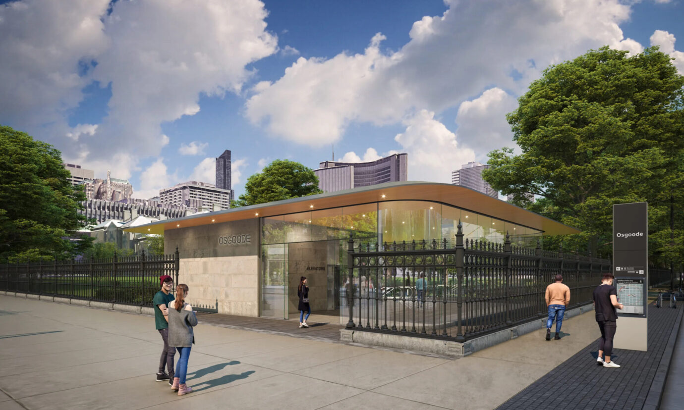 Osgoode Hall station rendering