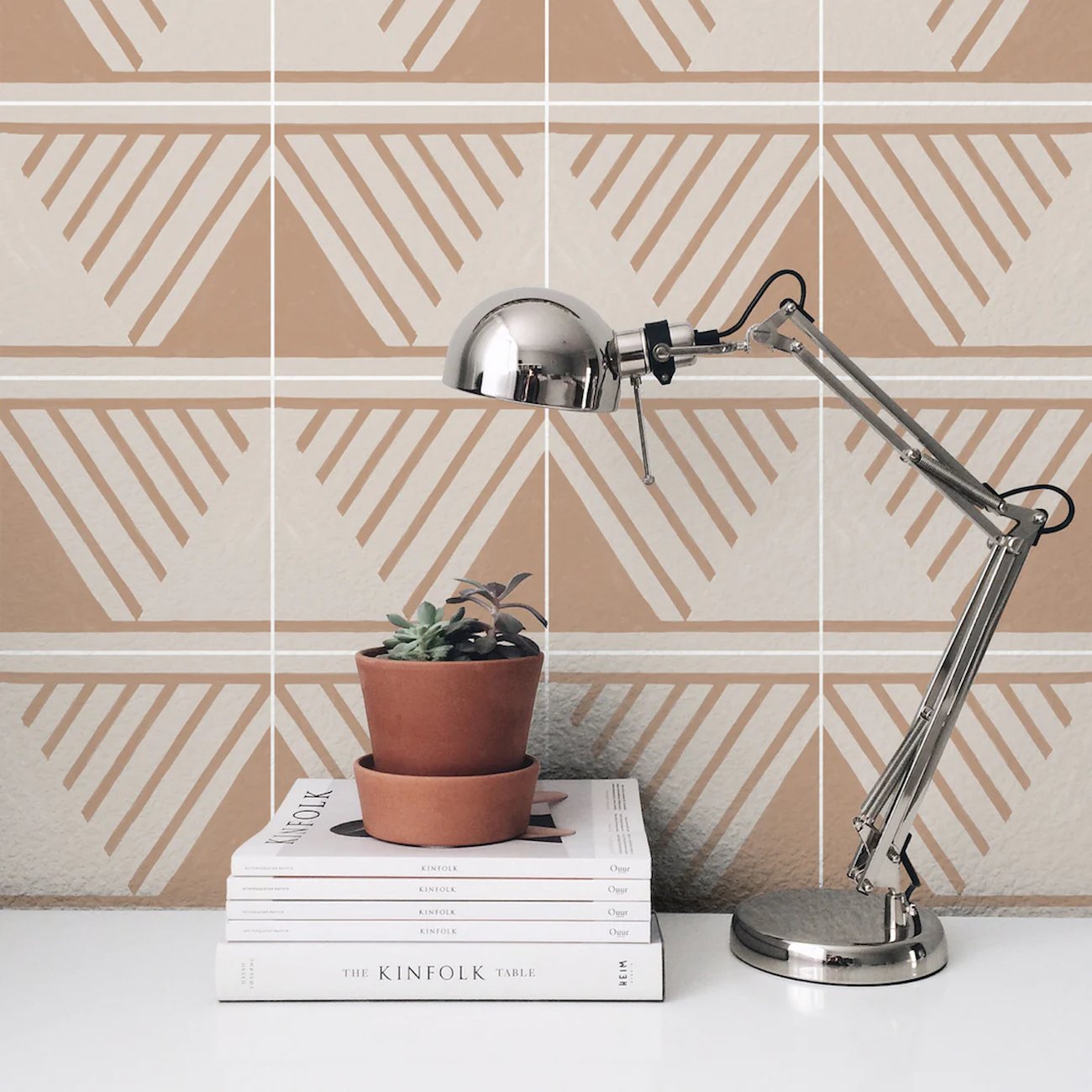 wallpaper, tiles, backsplash renter friendly