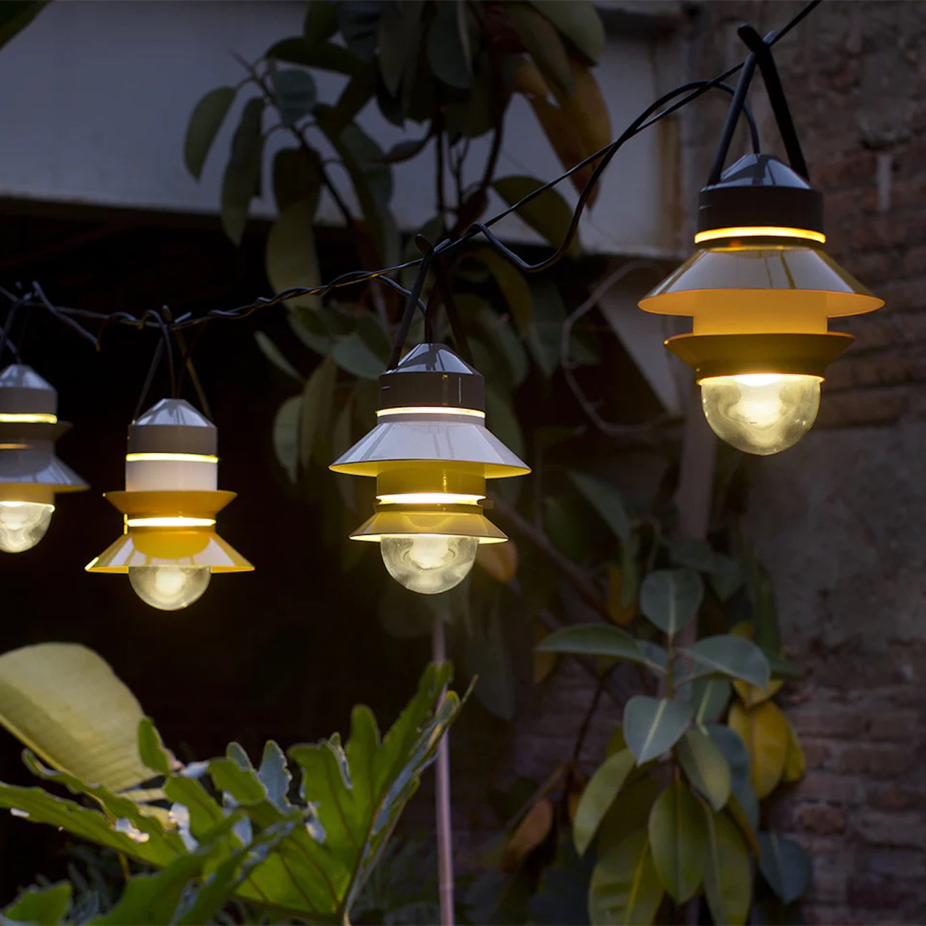 Outdoor Suspension Lighting - Santorini lamps