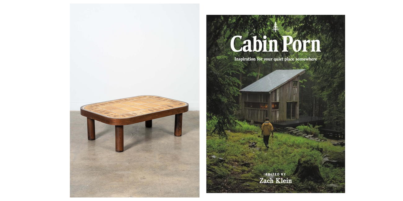 coffee table + book