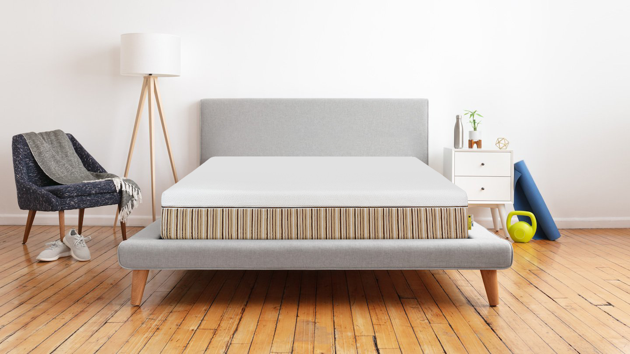 Essentia Organic Mattress in a Minimalist Bedroom